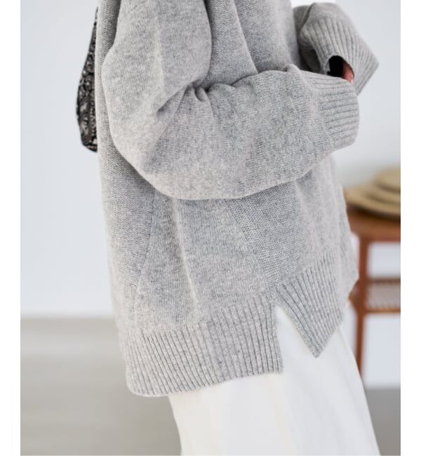 FRAMeWORK「≪WEB先行追加≫AQUA タートルプルオーバー」|ニット・セーター|