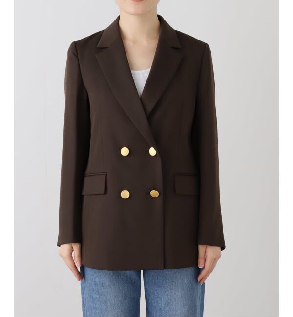  「T/Wダブルブレストジャケット」|テーラードジャケット|