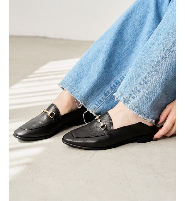  「《追加》レザービットバブーシュ」|ローファー|