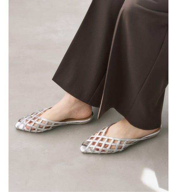  「《予約》フレンチスクエアカットワークミュール」|その他|