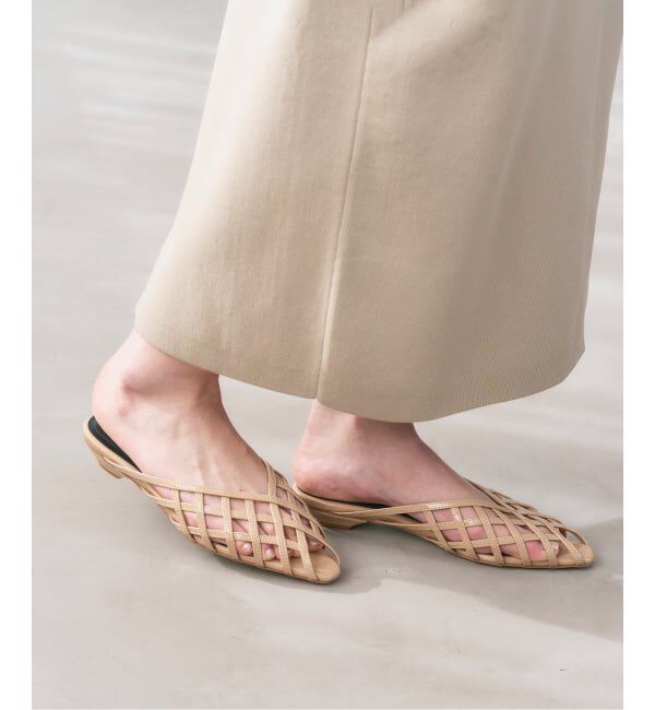  「《予約》フレンチスクエアカットワークミュール」|その他|