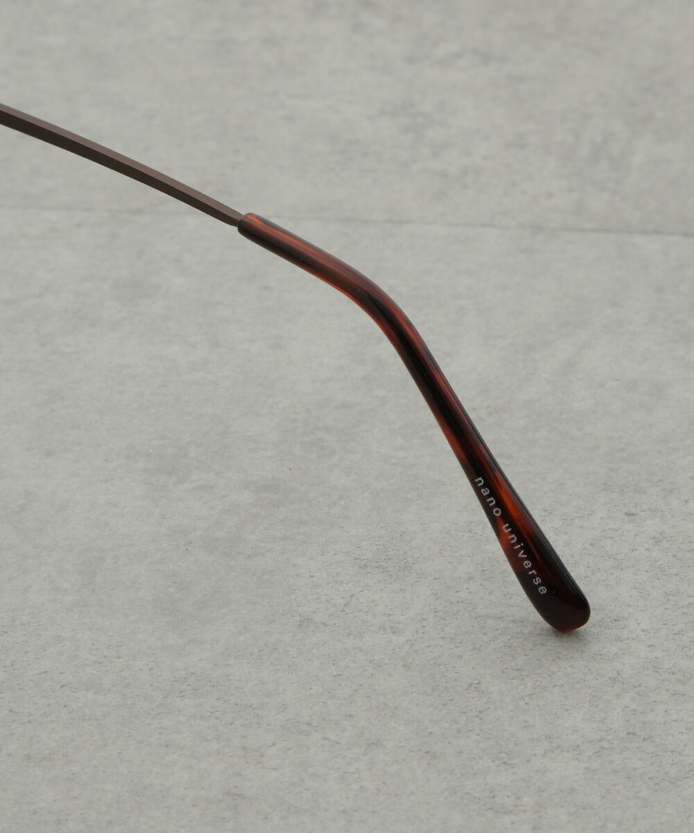 nano･universe「アイウェア/オクタゴン型 メタルフレーム」|メガネ|