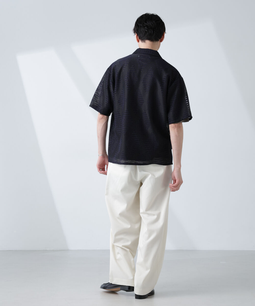 nano･universe「「大人のワイドパンツ」2タックワイドトラウザーズ」|チノ|