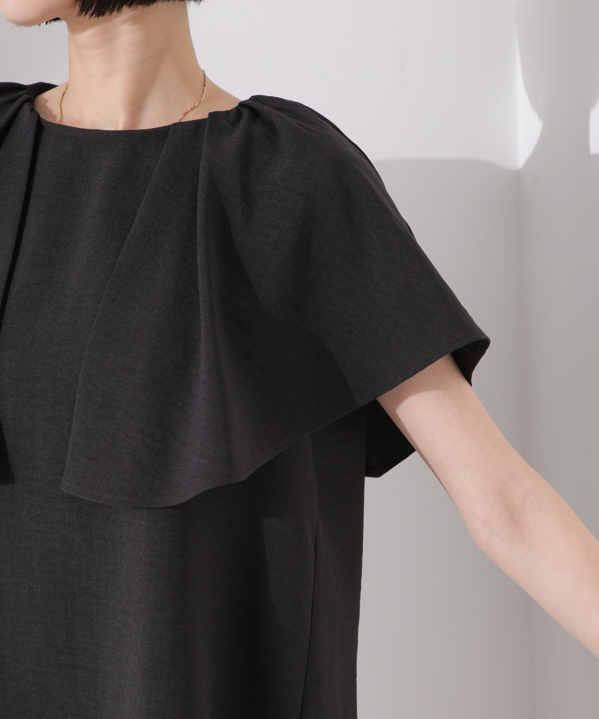 nano･universe「フレアスリーブデザインブラウス」|シャツ・ブラウス|