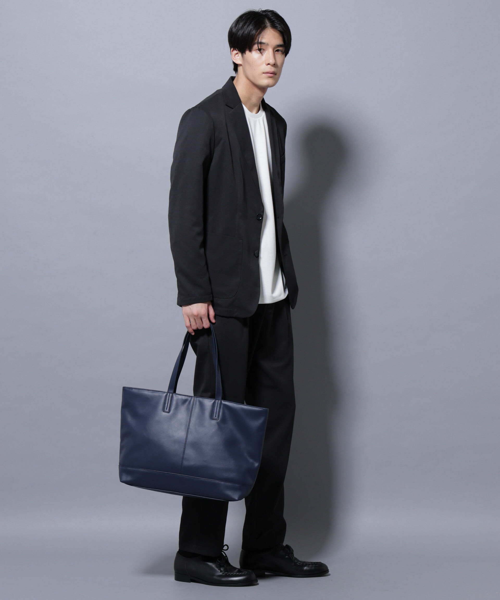 nano･universe「ピーチツイルセットアップ」|スーツ|