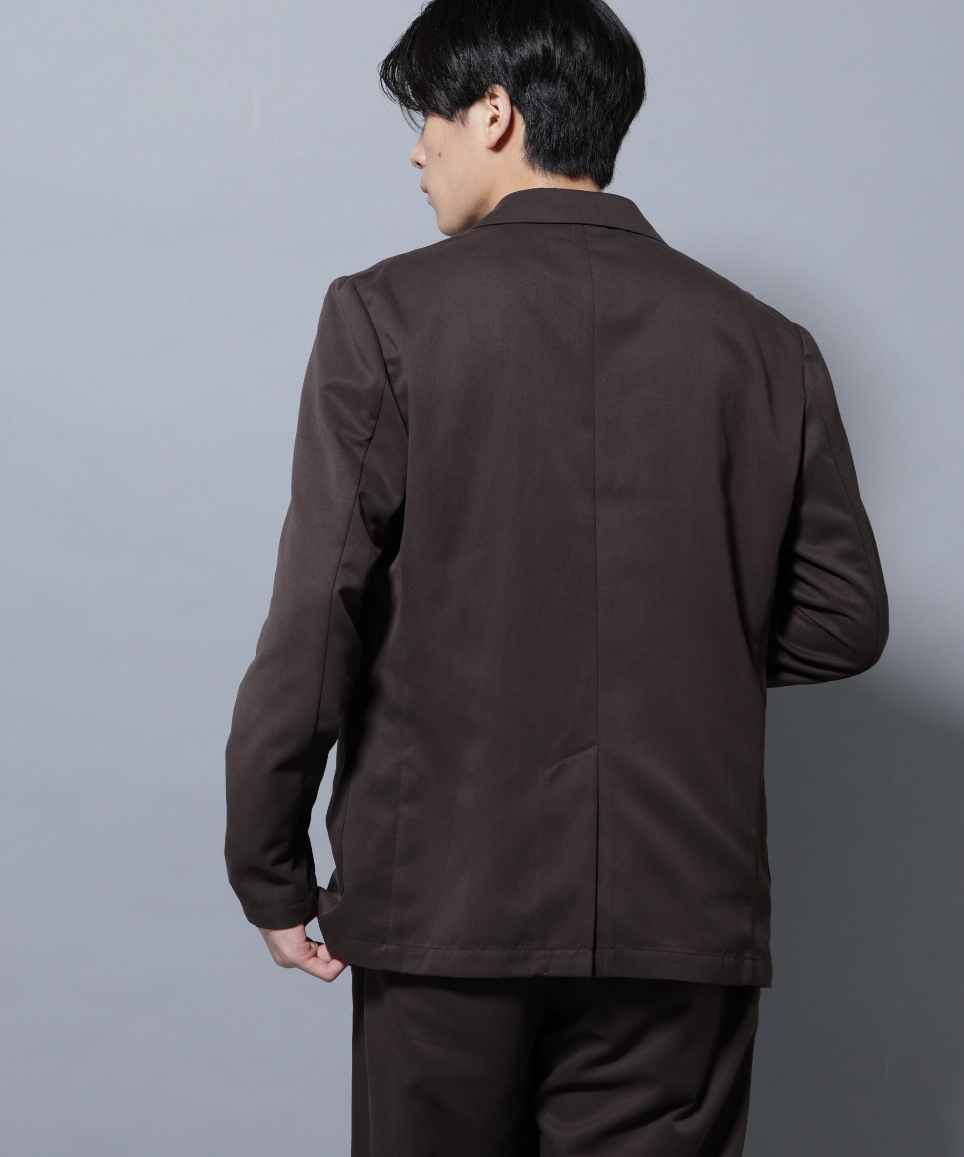 nano･universe「ピーチツイルセットアップ」|スーツ|