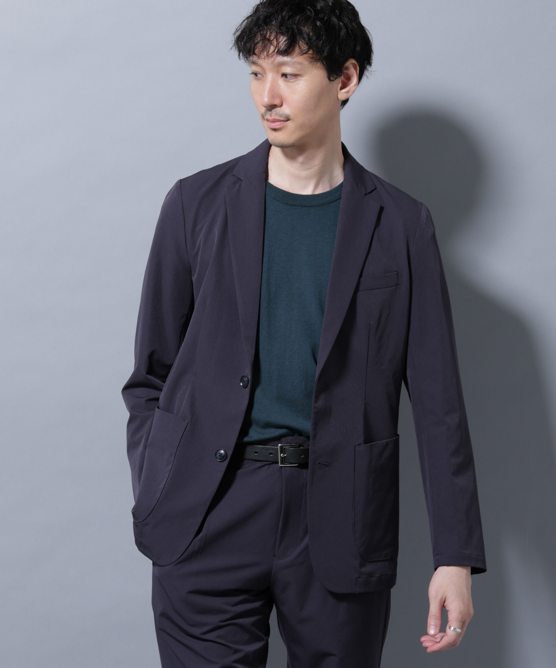 nano･universe「アクティブ4WAYストレッチドライ セットアップ」|スーツ|