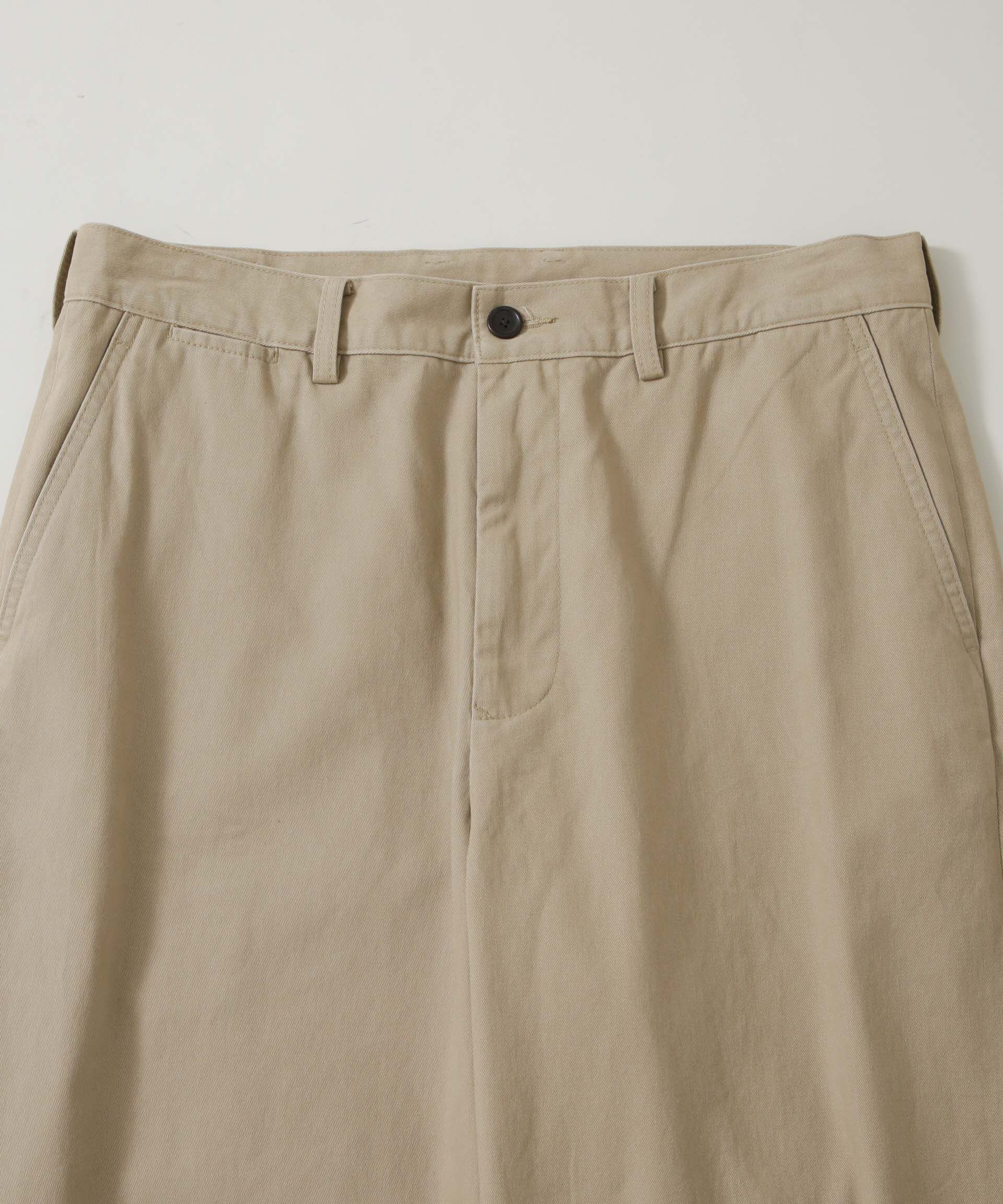 nano･universe「｢HOTEL PALACE｣ ワイドストレートチノパンツ」|チノ|