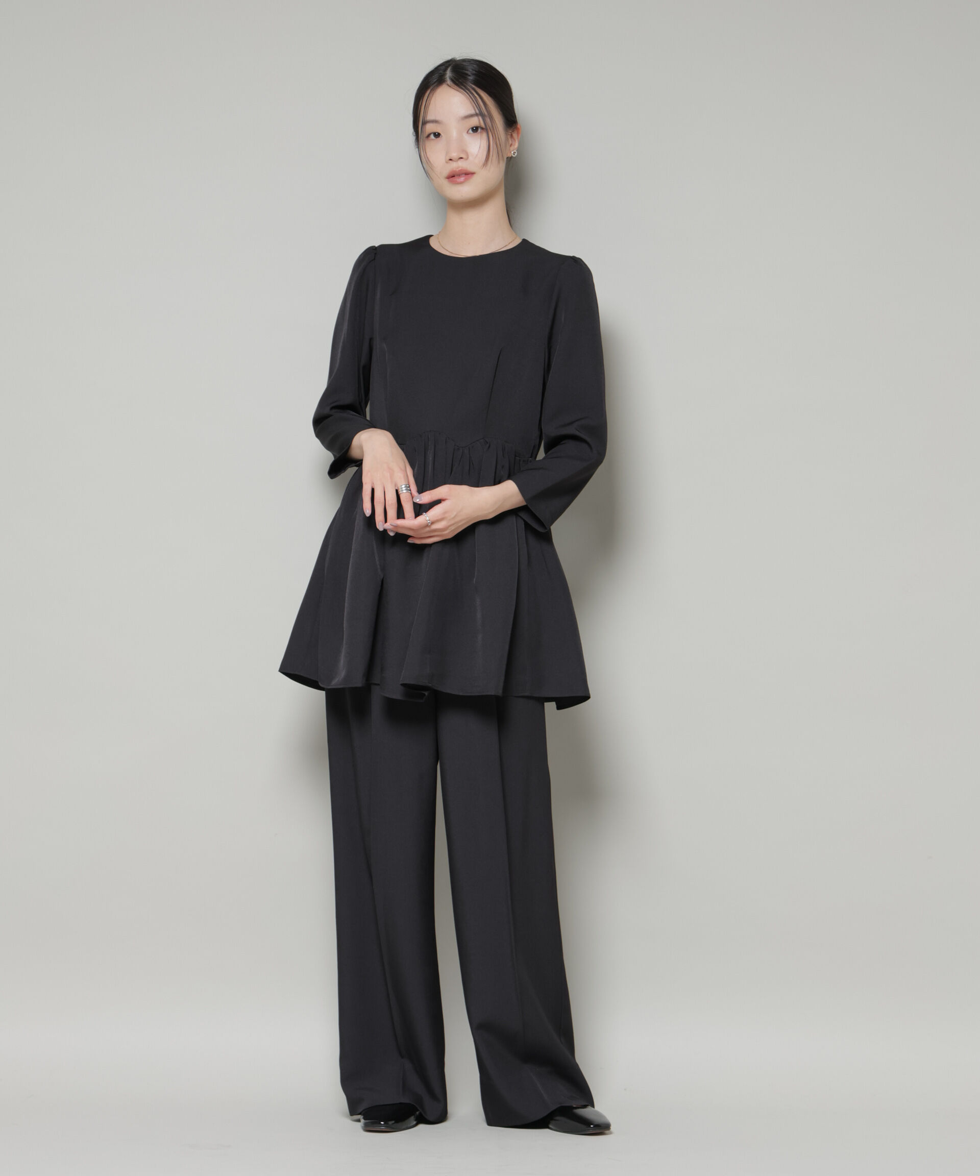 nano･universe「troisieme chaco/TWILL パンツ(セットアップ可)」|チノ|