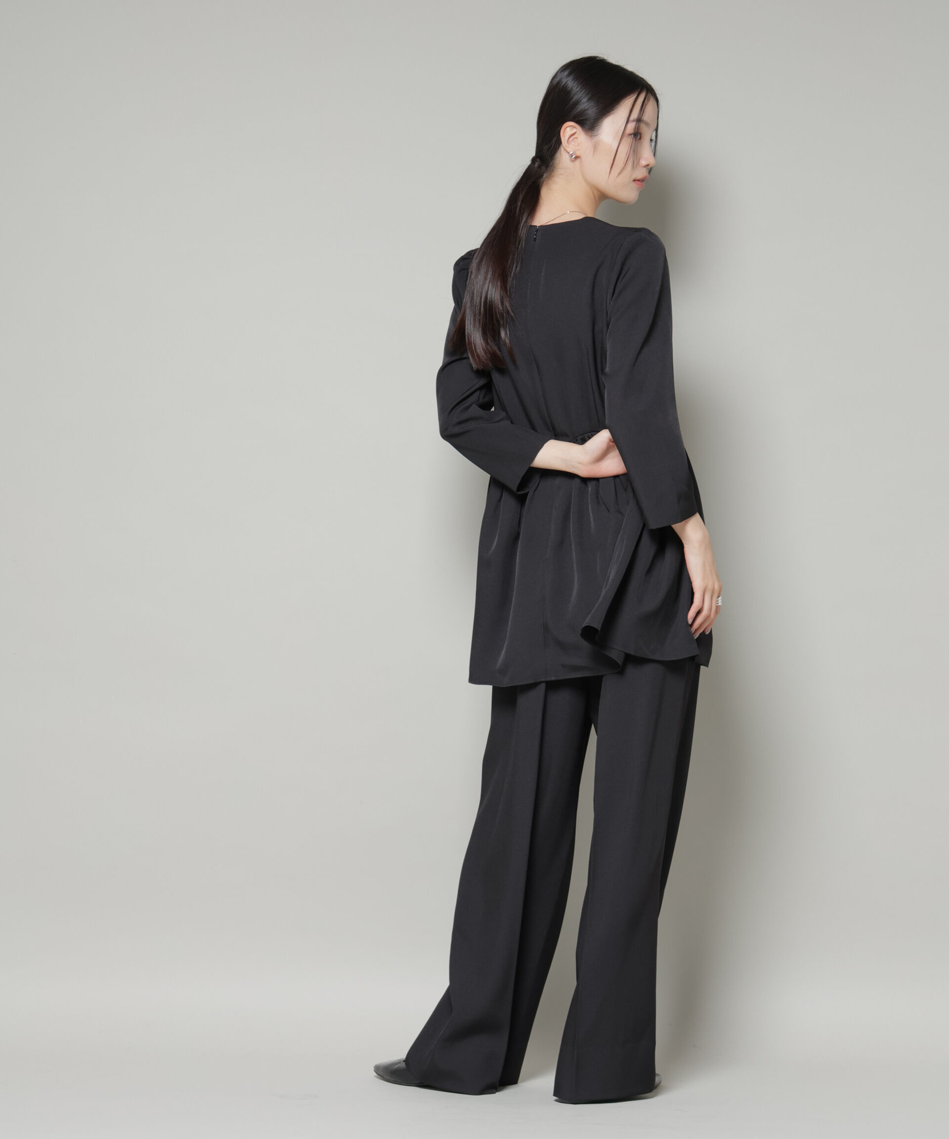 nano･universe「troisieme chaco/TWILL パンツ(セットアップ可)」|チノ|