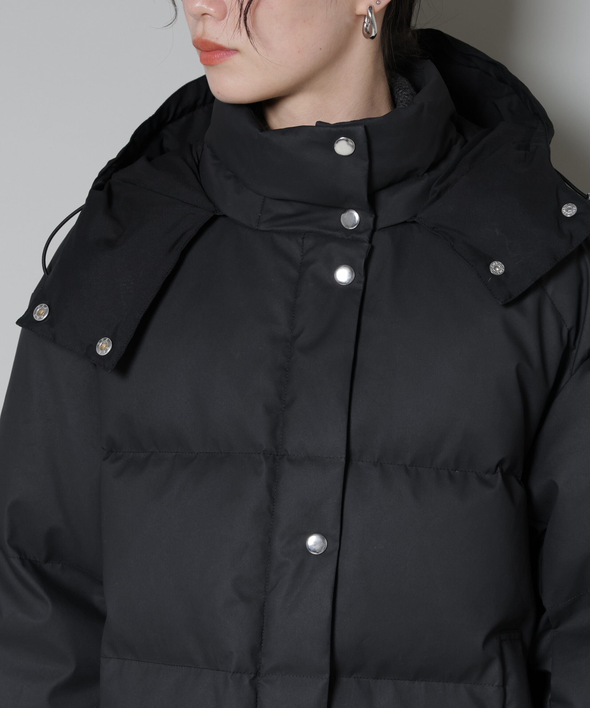 nano･universe「Aラインミドルダウンコート」|ダウン|