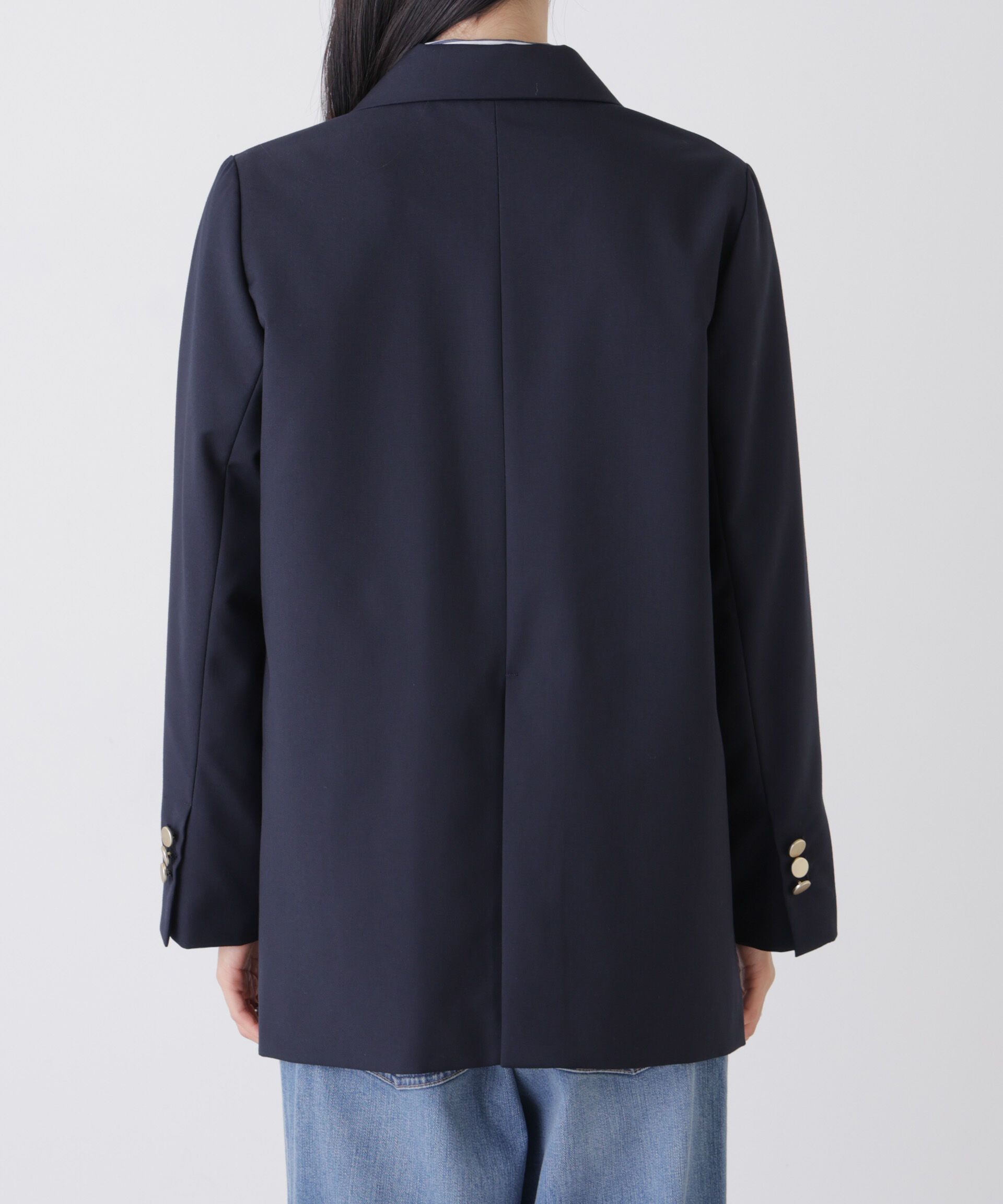 nano･universe「ダブルブレストジャケット」|テーラードジャケット|