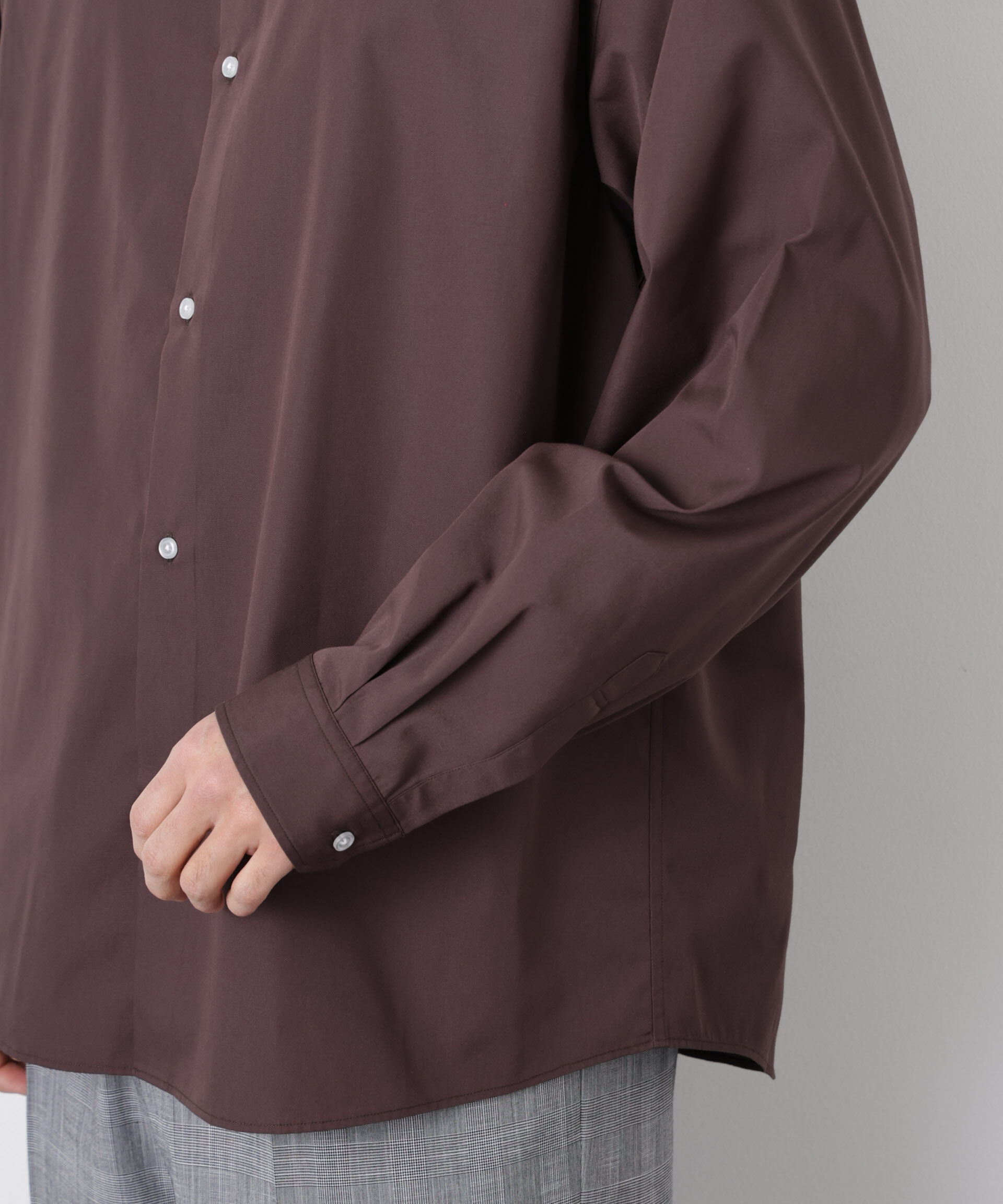 nano･universe「「大人のワイドシャツ」レギュラーカラー 長袖」|シャツ・ブラウス|