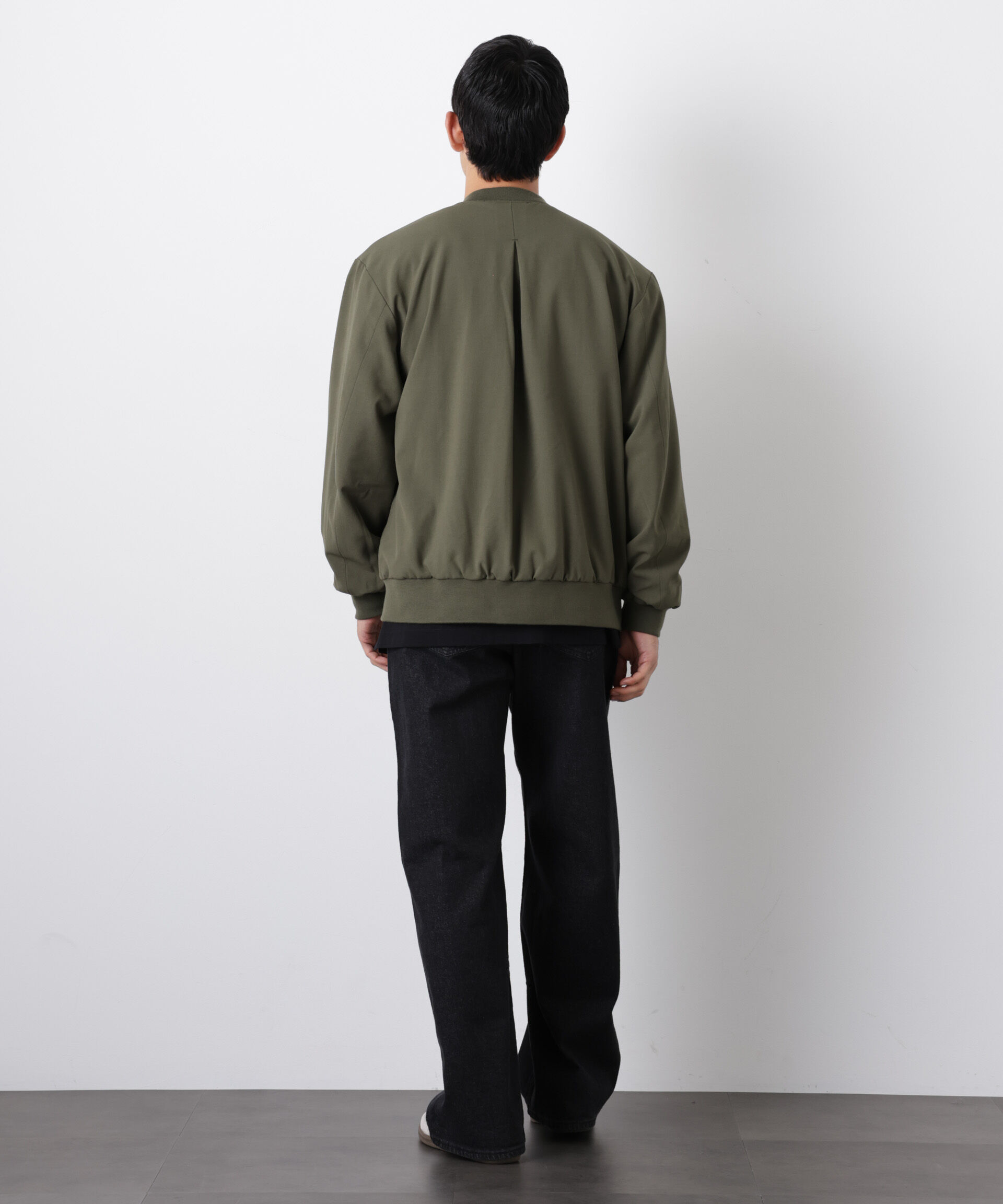 nano･universe「TRインタックMA-1」|ブルゾン・スタジャン|