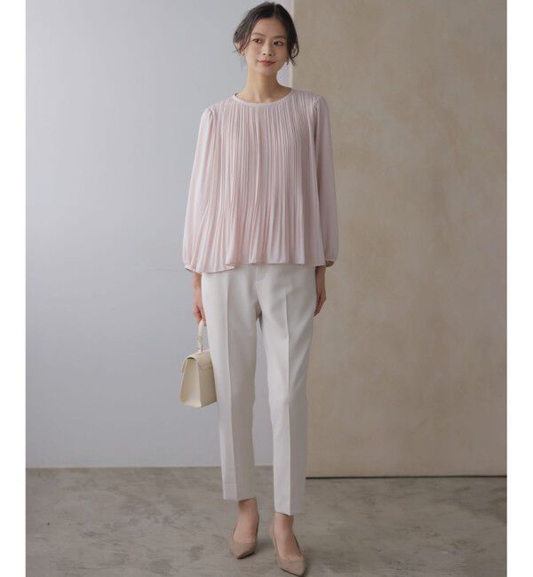 組曲「【KUMIKYOKU NAVY】コンフォータブルドレープ フリルテーパードパンツ」|その他|