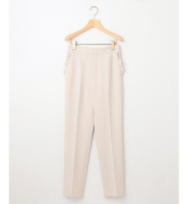 組曲「【KUMIKYOKU NAVY】コンフォータブルドレープ フリルテーパードパンツ」|その他|