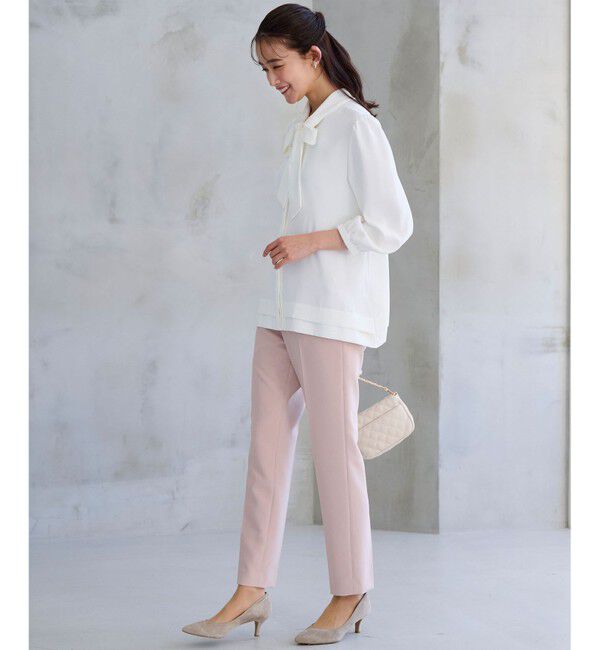 組曲「【KUMIKYOKU NAVY】コンフォータブルドレープ フリルテーパードパンツ」|その他|