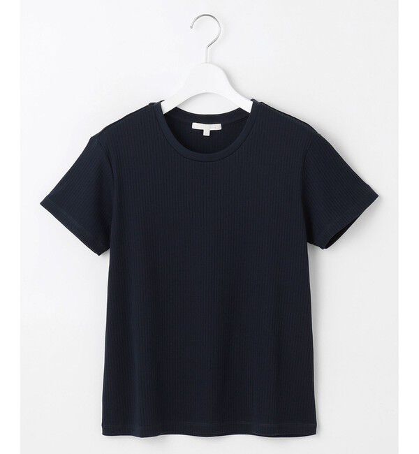 自由区「【ドラマ「明日はもっと いい日になる」着用】ソフトリブ Tシャツ」|Tシャツ・カットソー|