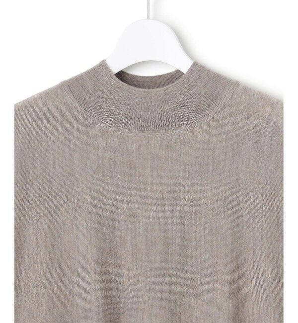 23区「【洗える】ギャザープルオーバー コンビ ニット」|ニット・セーター|