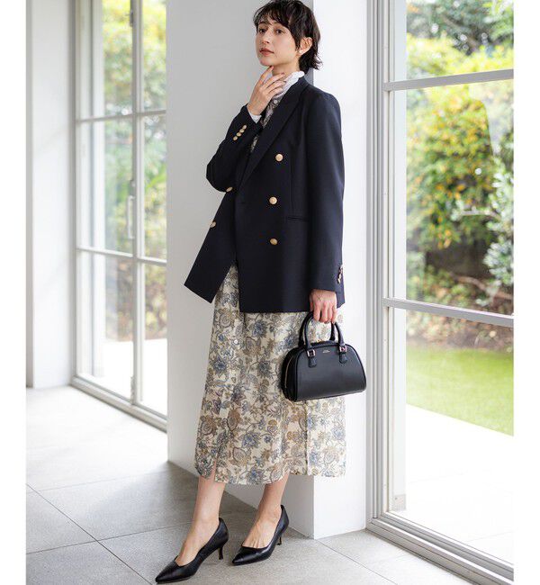 23区「TWギャバジン テーラード ジャケット」|テーラードジャケット|