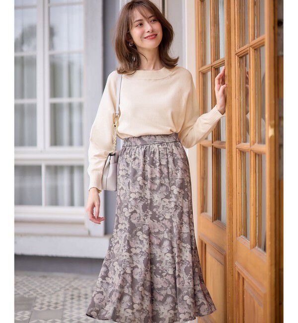 any SiS「【CICA加工】ケーブルリブ ニット」|ニット・セーター|