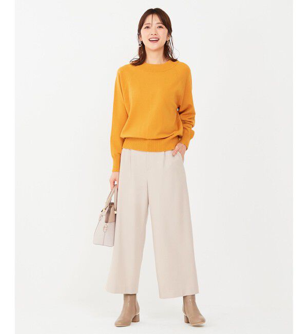 any SiS「【CICA加工】ケーブルリブ ニット」|ニット・セーター|