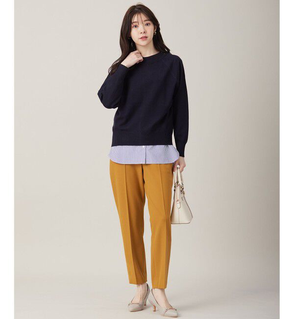 any SiS「【CICA加工】ケーブルリブ ニット」|ニット・セーター|