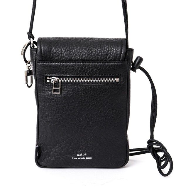 NOLLEY'S goodman「【waku/ワク】レザーフラップショルダー WK-0003」|ショルダー・メッセンジャー|