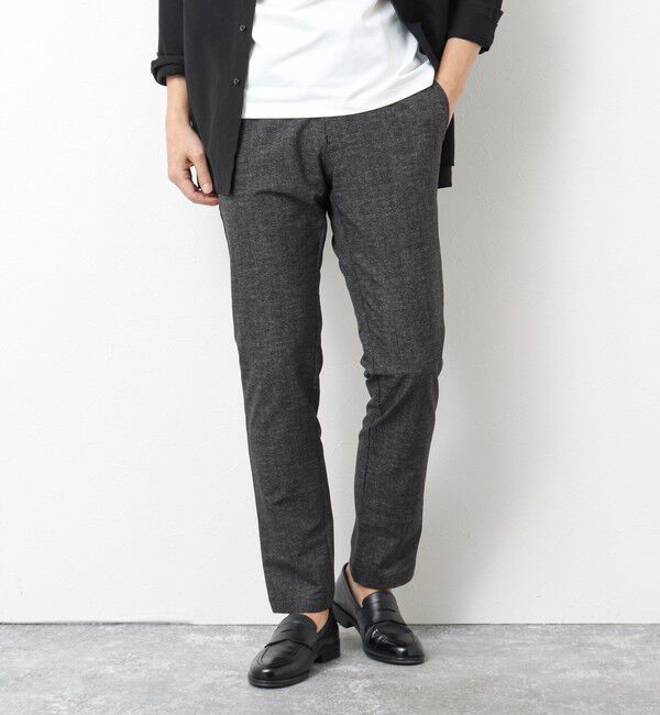 NOLLEY'S goodman「《ビジカジ/セットアップ対応》COOL DOTS/クールドッツ イージーPT 25SS」|チノ|チャコールグレー