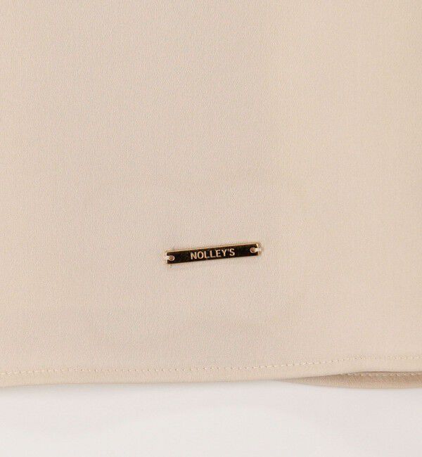 NOLLEY'S「オトナサテン半袖Tブラウス」|シャツ・ブラウス|