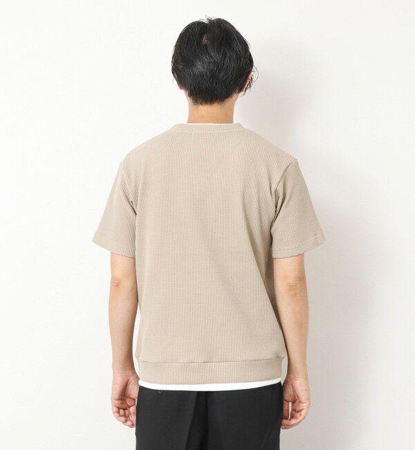 NOLLEY'S goodman「【IRM】《吸水速乾/UVカット》ワッフルフェイクレイヤードTee 25SS」|Tシャツ・カットソー|
