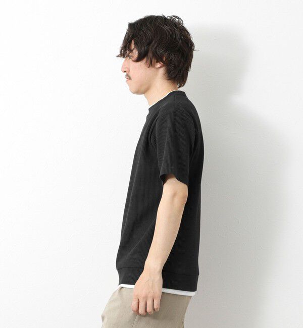 NOLLEY'S goodman「【IRM】《吸水速乾/UVカット》ワッフルフェイクレイヤードTee 25SS」|Tシャツ・カットソー|