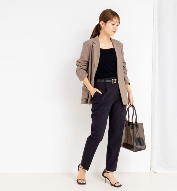 NOLLEY'S sophi「ウォッシャブルドライ2WAYストレッチテーパードパンツ」|その他|