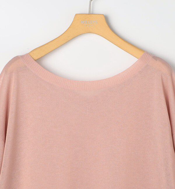 NOLLEY'S sophi「イタリー糸ラメシアー2WAYプルオーバーニット」|ニット・セーター|