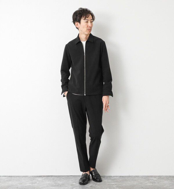 NOLLEY'S goodman「《セットアップ対応》ストレッチコーデュロイ ストレッチ ジップシャツ ブルゾン 25AW」|ブルゾン・スタジャン|