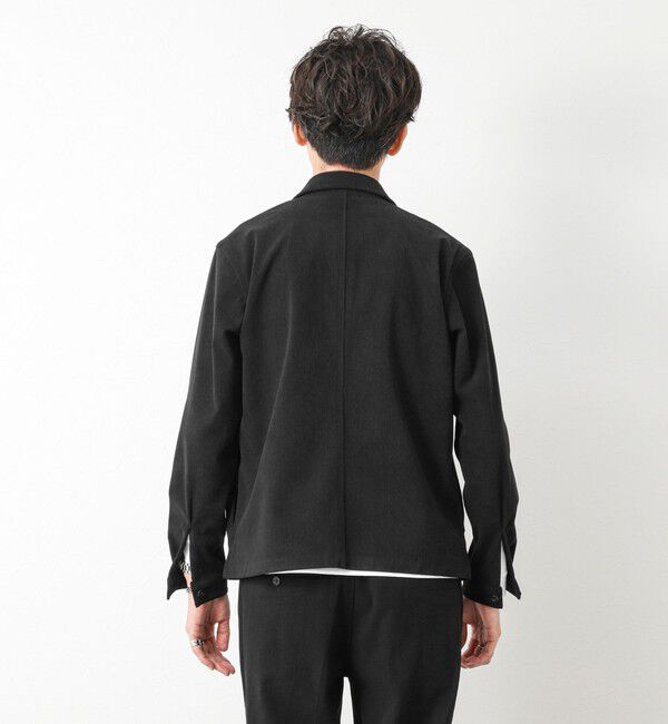 NOLLEY'S goodman「《セットアップ対応》ストレッチコーデュロイ ストレッチ ジップシャツ ブルゾン 25AW」|ブルゾン・スタジャン|