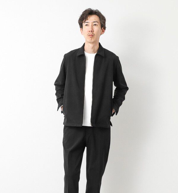 NOLLEY'S goodman「《セットアップ対応》ストレッチコーデュロイ ストレッチ ジップシャツ ブルゾン 25AW」|ブルゾン・スタジャン|