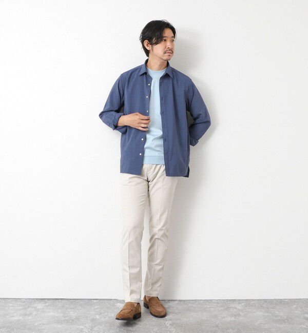 NOLLEY'S goodman「【EVALET】吸水速乾 イージーケア ストレッチシャツ」|シャツ・ブラウス|
