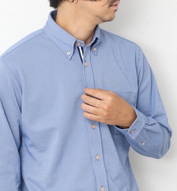 NOLLEY'S goodman「《ビジカジ対応》【ALBINI】吸水速乾テープBD 25AW」|シャツ・ブラウス|