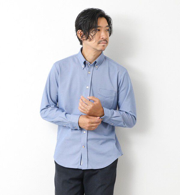 NOLLEY'S goodman「《ビジカジ対応》【ALBINI】吸水速乾テープBD 25AW」|シャツ・ブラウス|