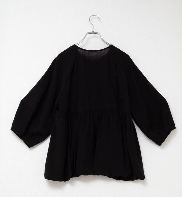 NOLLEY'S「ペプラムバルーンライトブルゾン」|ブルゾン・スタジャン|