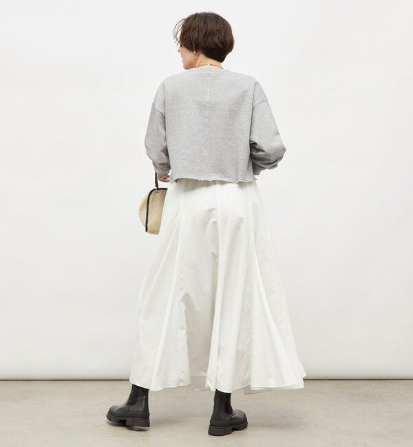 NOLLEY'S「ショート丈裏毛スウェット」|スウェット・ジャージ|