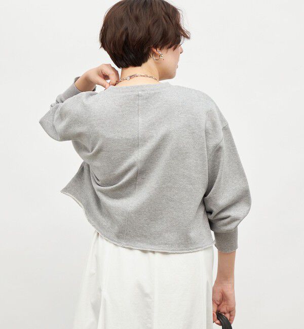 NOLLEY'S「ショート丈裏毛スウェット」|スウェット・ジャージ|