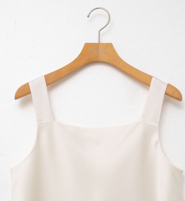 NOLLEY'S sophi「トリアセサテン前後2WAYタンクトップ」|タンクトップ|