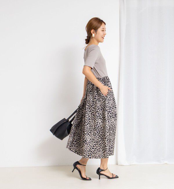 NOLLEY'S sophi「ウォッシャブルカット&times;タフタドッキングワンピース」|ワンピース|