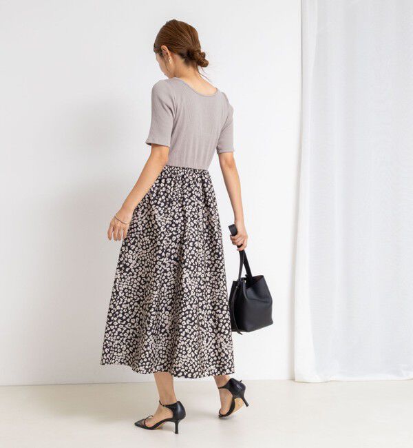 NOLLEY'S sophi「ウォッシャブルカット&times;タフタドッキングワンピース」|ワンピース|