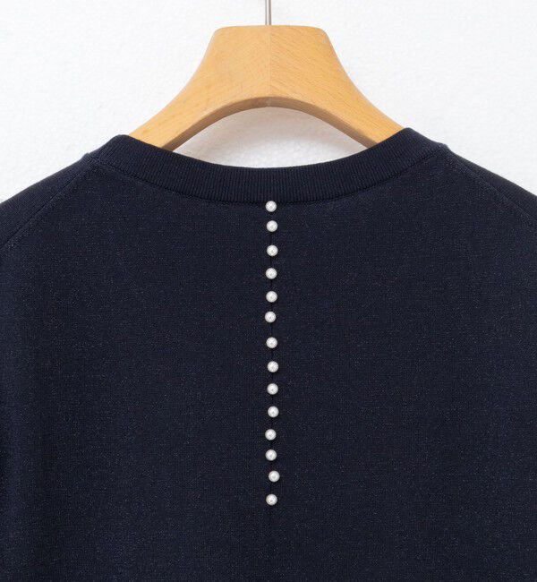 NOLLEY'S sophi「バックパールラメプルオーバー」|ニット・セーター|