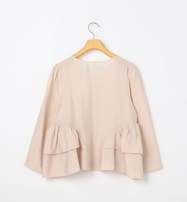 NOLLEY'S sophi「ウォッシャブルオーガンジーティアードブラウス」|シャツ・ブラウス|