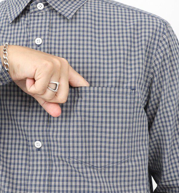 NOLLEY'S goodman「ダブルワッシャー タイプライター レギュラーカラーシャツ 25AW」|シャツ・ブラウス|