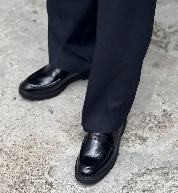 NOLLEY'S「ワッシャーエナメルタンクローファー」|ビジネス・ドレスシューズ|